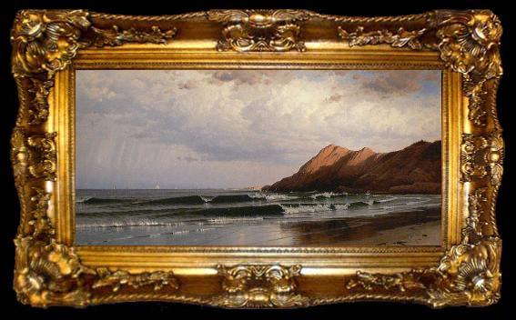 framed  Alfred Thompson Bricher Time and Tide, ta009-2